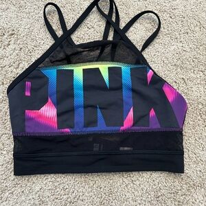 PINK Victoria secret sport bra mesh different say